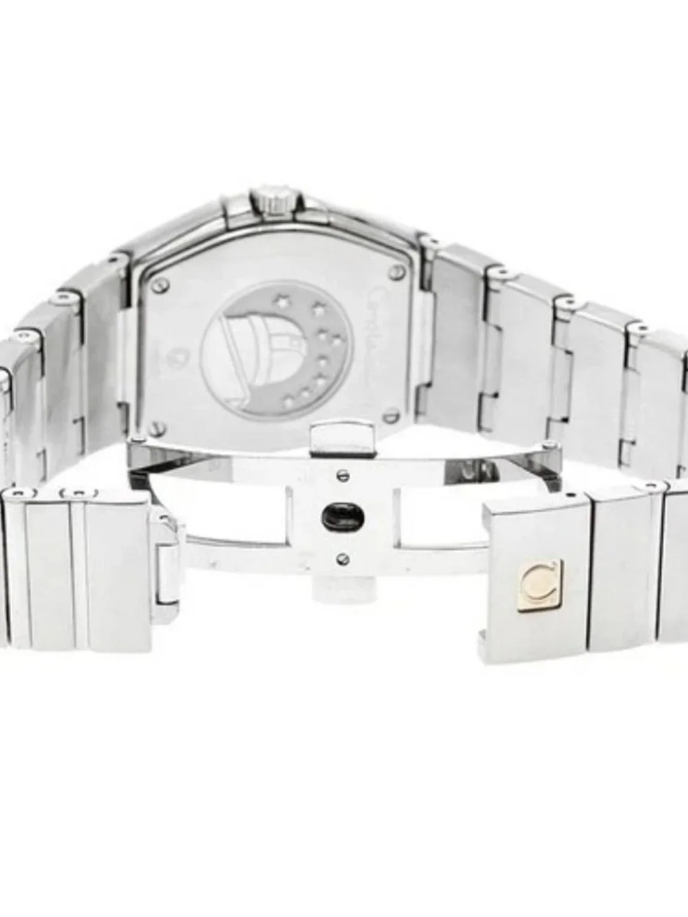 OMEGA Constellation Blush 123.15.27.60.52.001 12P diamond bezel Quartz_961356